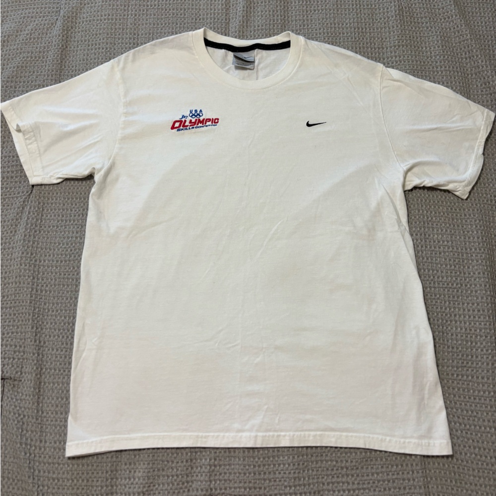 Vintage Nike Silver Tag USA Jr. Olympics T-Shirt-Size L Rare